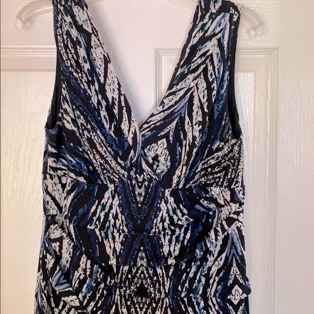 DRESS BARN TIEDYE IKAT DRESS - Picture 1 of 8